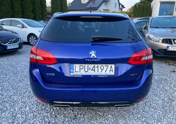 Peugeot 308 cena 34900 przebieg: 288000, rok produkcji 2014 z Puławy małe 121